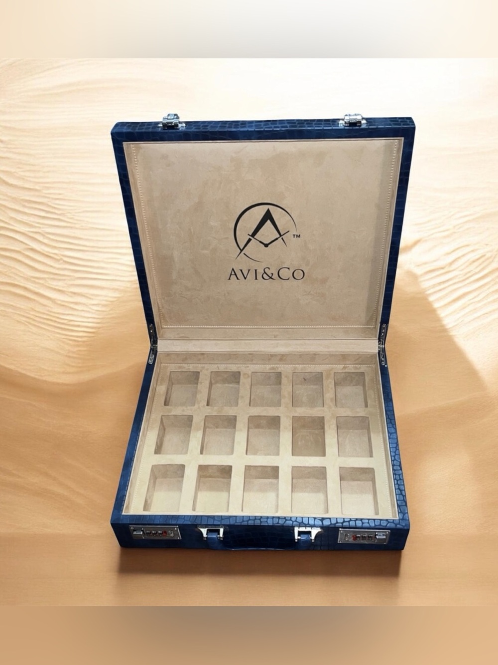 AVI & CO. 15 WATCH BRIEFCASE